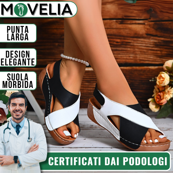 SANDALO CON ZEPPA ERGONOMICA