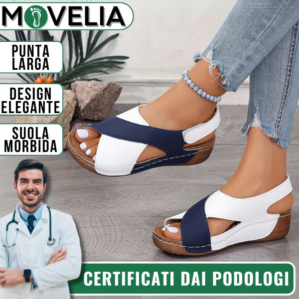 SANDALO CON ZEPPA ERGONOMICA