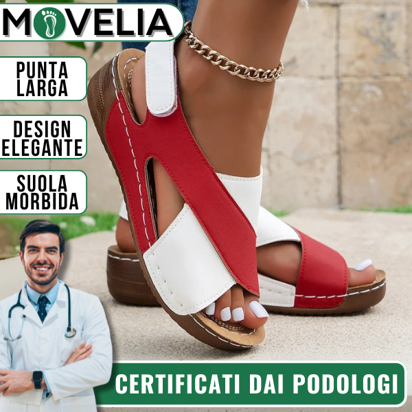 SANDALO CON ZEPPA ERGONOMICA